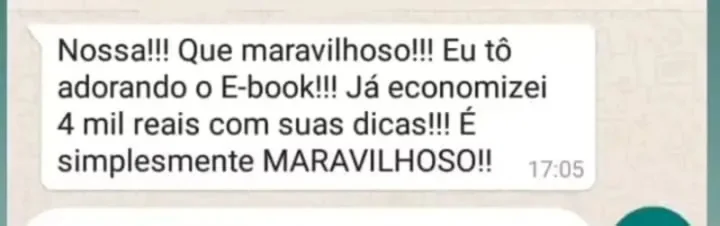 Depoimento WhatsApp: mãe de debutante